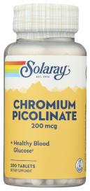 Chromium Picolinate 200 Tab