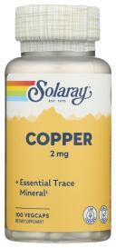 Copper 2mg 100 Cap