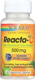 Reacta-c 500mg & Bios 60 Veg