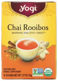 Organic Rooibos Chai Tea 16 Ct