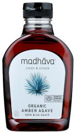 Organic Amber 100% Blue Agave Squeeze Bottle 23.5 Oz