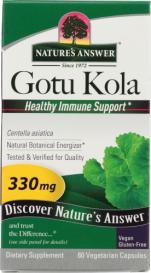 Gotu Kola Herb Standardized 60 Veg