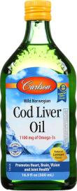 Cod Liver Oil Lemon 16.9 Oz