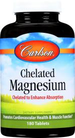 Chelated Magnesium Gly 180 Tab