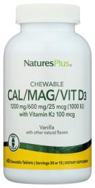 Cal/mag/vit D Vanilla 60 Chw