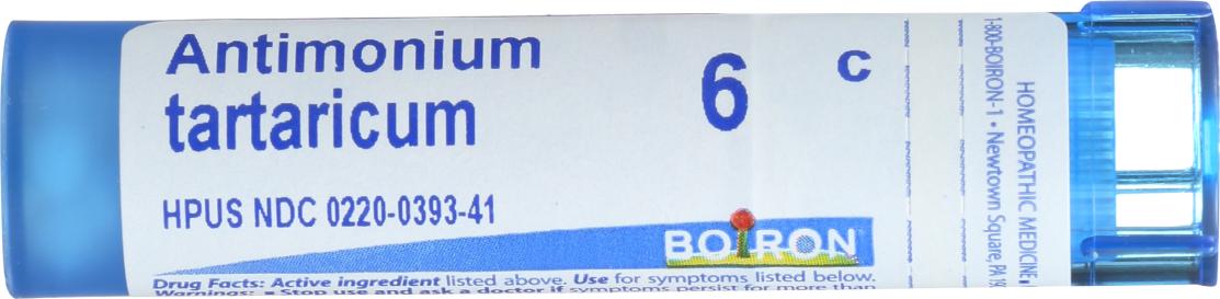 Antimonium Tartaricum 6c 80 Tab