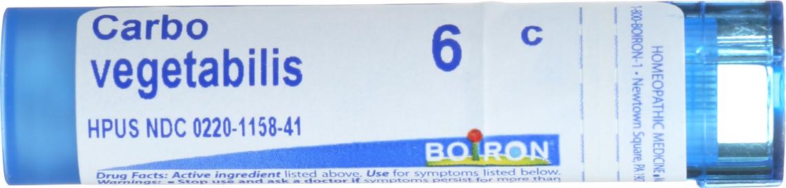 Carbo Vegetabilis 6c 80 Tab