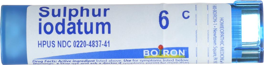 Sulphur Iodatum 6c 80 Tab