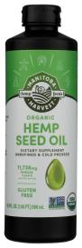 100% Org. Hemp Seed Oil 16 Oz