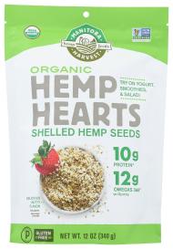 Org Hemp Hearts 12 Oz