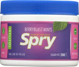 Spry Rasberry Mints 240 Ct