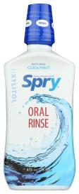 Spry Oral Rinse Cool Mint 16 Oz