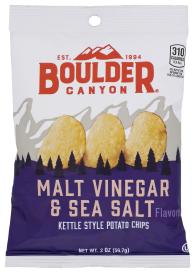 Potato Chips Malt Vinegar & Se 2 Oz