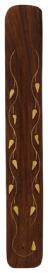 Incense Holder Wood 12" 1 Ct