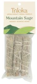 Tri Smudges Mini Mountain Sage 3 Ct