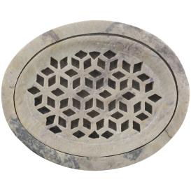 Soapdish Oval Soapstone 1 Ct