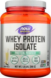 Whey Protein Isolate Vanilla 28.8 Oz
