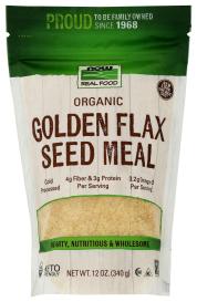 Golden Flax Meal Org 12 Oz
