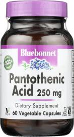 Pantothenic Acid 250 Mg 60 Veg
