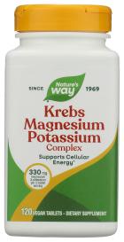 Krebs Mag Potassium Chelates 120 Tab