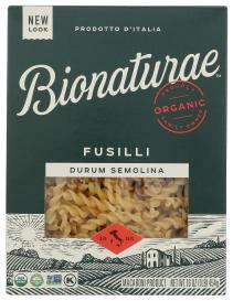 White Pasta Fusilli Org 16 Oz