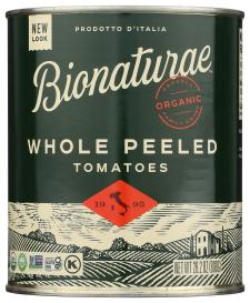 Organic No Salt Added Whole Peeled Tomatoes 28.2 Oz
