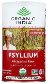 Org Psyllium Whole 12 Oz