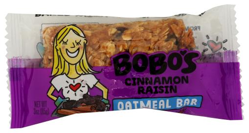 Gluten-free Cinnamon Raisin Oat Bar 3 Oz