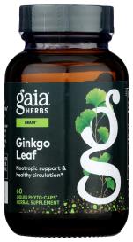 Ginkgo Leaf 60 Cap