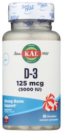 Ultra D-3 5000iu Peppermint 60 Chw