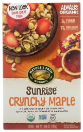 Organic Gluten-free Sunrise Crunchy Maple Cereal 10.6 Oz