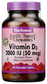 Earthsweet Vit D3 2000 Iu 90 Chw