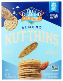 Gluten-free Hint Of Sea Salt Almond Nut-thins Crackers 4.25 Oz