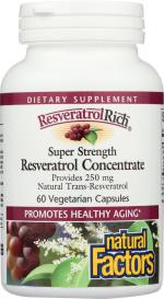 Resveratrolrich 250mg 60tb 60 Cap