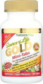 Sol Gold Mini-tabs 180tab 180 Tab