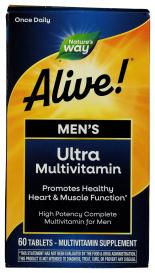Alive! 1 Daily Men's Ult 60 Tab