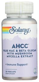 Ahcc Plus Nac & Beta Glucan 30 Veg