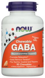 Gaba 250mg Chewable Orange 90 Loz