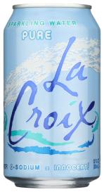 Plain Sparkling Wtr 12 Oz