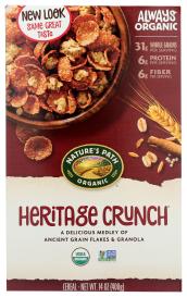 Organic Heritage Crunch Cereal 14 Oz