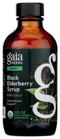 Kids Black Elderry Syurp 3 Oz