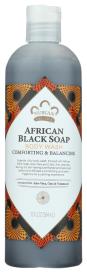 Body Wash African Black Soap 13 Oz