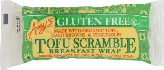 Gluten-free Vegan Tofu Scramble Breakfast Wrap 5.5 Oz