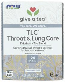 Tlc Throat & Lung Care Herbal Tea 24 Ct
