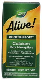 Alive! Calcium 60 Tab