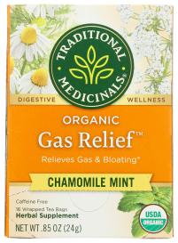 Organic Gas Relief Herbal Tea 16 Ct