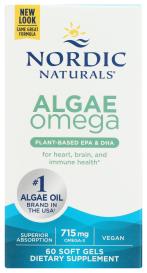 Algae Omega-soft Gels 60 Sg