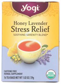 Honey Lavender Stress Relief Herbal Tea 16 Ct