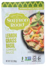 Simmer Sauce Lmngrass Basil 7 Oz