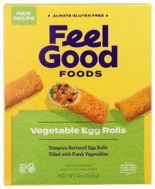 Gluten-free Vegetable Egg Rolls 9 Oz